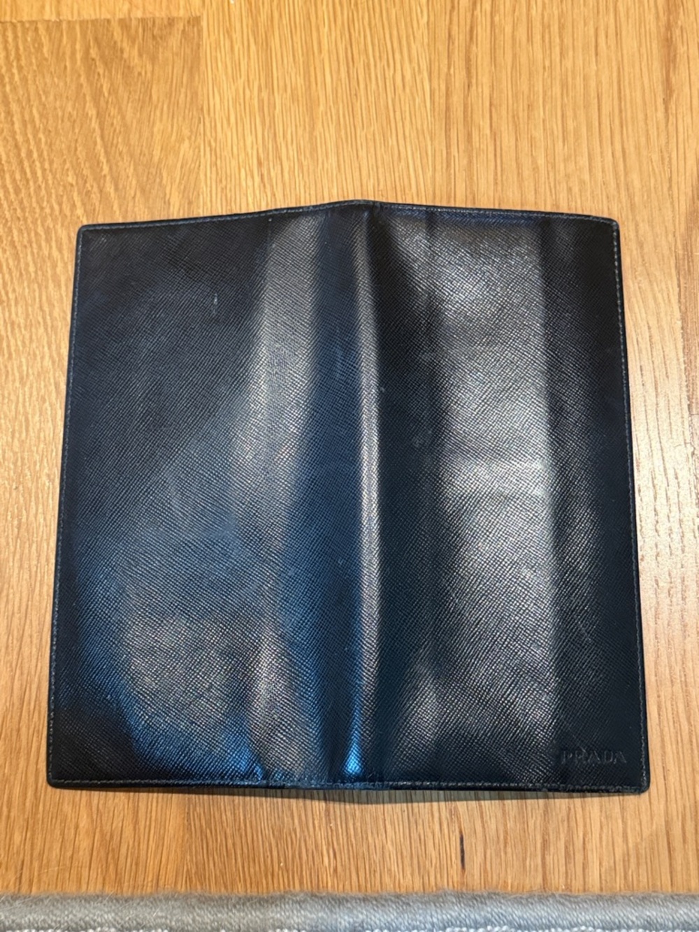 Prada Black Saffiano Long Card Wallet leather - Picture 4 of 4